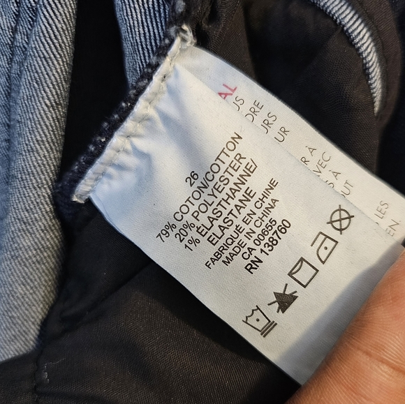 Penningtons Dark Denim blue jeans, Size 26 - Picture 4 of 4